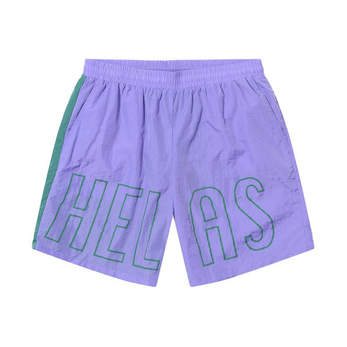 Helas Negative Swim Short - Purple / Green - Streetart.fr